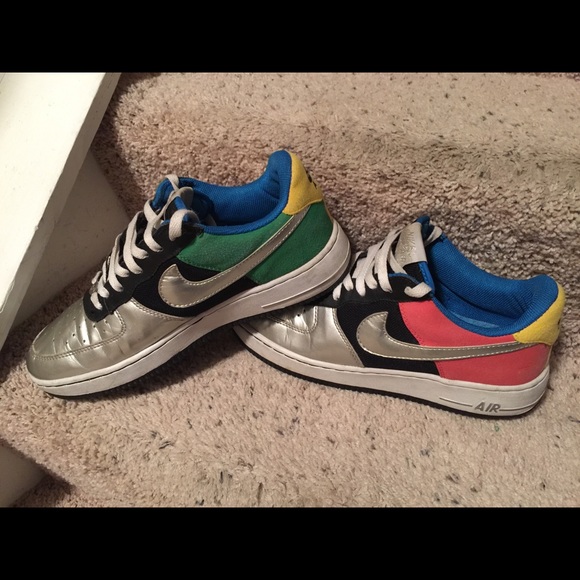 RARE Vintage Nike Air Force 1 Olympic - Picture 3 of 4